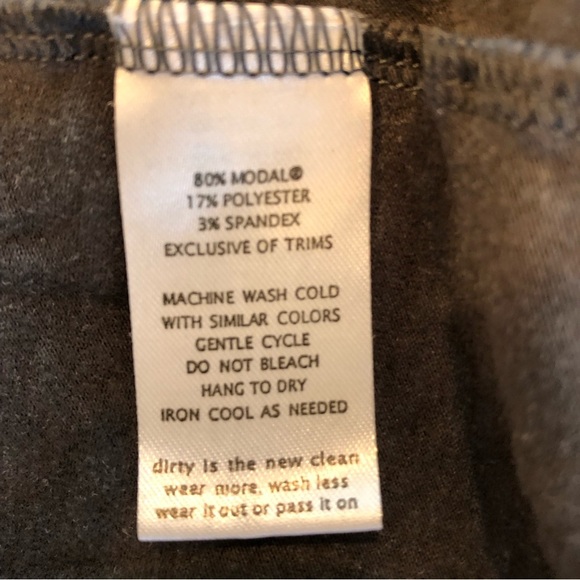 🌈 6/$60, Toad & Co, Athleisure Long Sleeve Top, Grey, Size XL - Picture 3 of 5